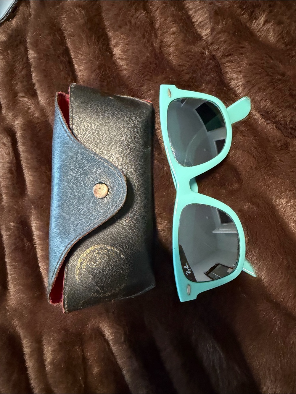 Ray-Ban Women's Mint Green Wayfarer Sunglasses